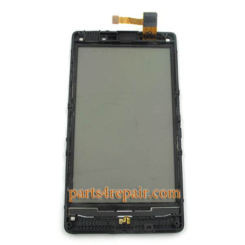 Touch Screen with Bezel for Nokia Lumia 820 (at&t) Touch Screen with Bezel for Nokia Lumia 820 (at&t)