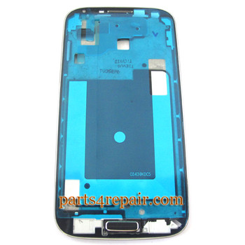 Front Housing Bezel with Blue Home Button for Samsung I9500 Galaxy S4 -Blue Front Housing Bezel with Blue Home Button for Samsung I9500 Galaxy S4 -Blue