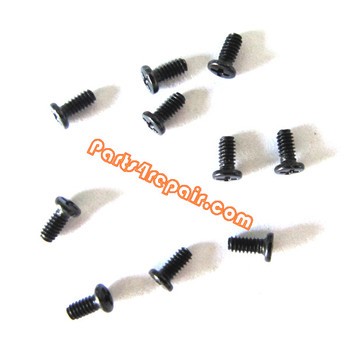 6pcs Universal Screws for LG Cellphone -Black from www.parts4repair.com 6pcs Universal Screws for LG Cellphone -Black from www.parts4repair.com