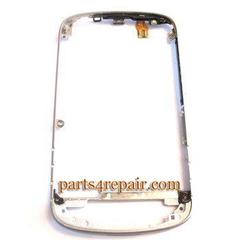 Middle Bezel for BlackBerry Q10 -White from www.parts4repair.com Middle Bezel for BlackBerry Q10 -White from www.parts4repair.com