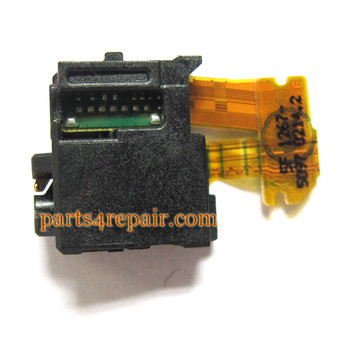 Earphone Jack Flex Cable for Sony Xperia Z L36H from www.parts4repair.com Earphone Jack Flex Cable for Sony Xperia Z L36H from www.parts4repair.com