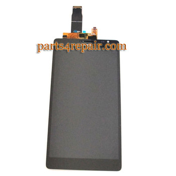 Complete Screen Assembly for Huawei Ascend Mate MT1-U06 -Black Complete Screen Assembly for Huawei Ascend Mate MT1-U06 -Black
