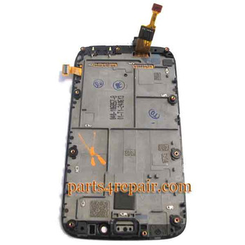 Complete Screen Assembly with Bezel for Nokia Lumia 822 Complete Screen Assembly with Bezel for Nokia Lumia 822