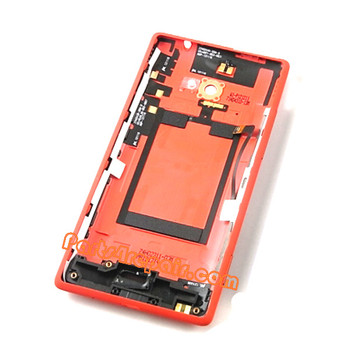 Back Cover for HTC 8X (Verizon Version)-Red Back Cover for HTC 8X (Verizon Version)-Red