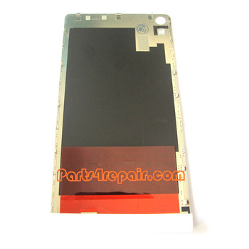 Back Cover for Huawei Ascend P6 -White Back Cover for Huawei Ascend P6 -White