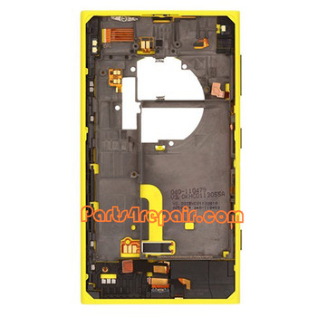 Back Housing Cover for Nokia Lumia 1020 -Yellow Back Housing Cover for Nokia Lumia 1020 -Yellow