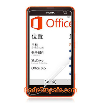 Nokia Lumia 625 Clear Screen Protector Shield Film from www.parts4repair.com Nokia Lumia 625 Clear Screen Protector Shield Film from www.parts4repair.com