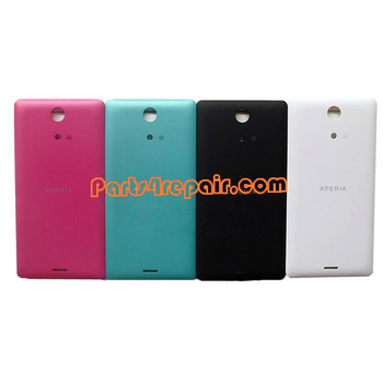 Back Cover for Sony Xperia ZR M36H -Green from www.parts4repair.com Back Cover for Sony Xperia ZR M36H -Green from www.parts4repair.com