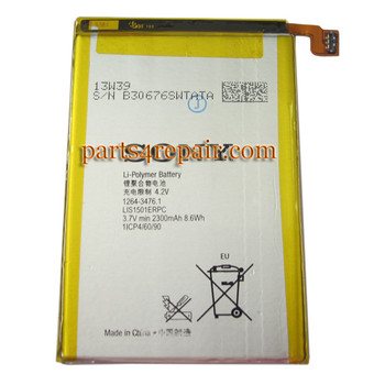 Built-in Battery for Sony Xperia ZL L35H (Used) Built-in Battery for Sony Xperia ZL L35H (Used)