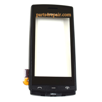 Touch Screen Digitizer with Bezel for Nokia 500 Touch Screen Digitizer with Bezel for Nokia 500