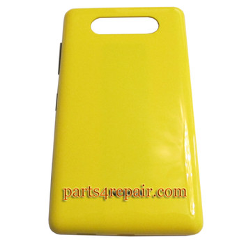 Back Cover for Nokia Lumia 820 -Yellow from www.parts4repair.com Back Cover for Nokia Lumia 820 -Yellow from www.parts4repair.com