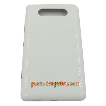 Back Cover for Nokia Lumia 820 -White from www.parts4repair.com Back Cover for Nokia Lumia 820 -White from www.parts4repair.com