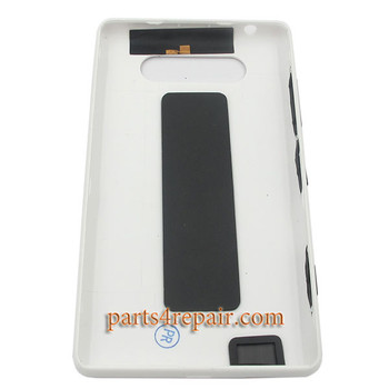 Back Cover without NFC for Nokia Lumia 820 -White Back Cover without NFC for Nokia Lumia 820 -White