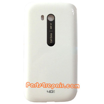 Back Cover with NFC for Nokia Lumia 822 -White from www.parts4repair.com Back Cover with NFC for Nokia Lumia 822 -White from www.parts4repair.com