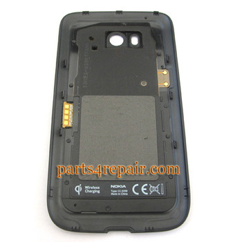 Back Cover with NFC for Nokia Lumia 822 -Black Back Cover with NFC for Nokia Lumia 822 -Black