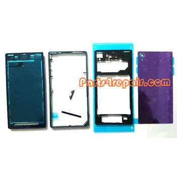Full Housing Cover for Sony Xperia Z1 L39H -Purple Full Housing Cover for Sony Xperia Z1 L39H -Purple