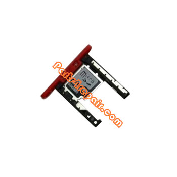 Micro SD Card Holder for Nokia Lumia 720 -Red from www.parts4repair.com Micro SD Card Holder for Nokia Lumia 720 -Red from www.parts4repair.com