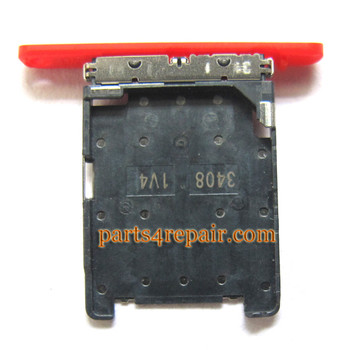 SIM Tray Holder for Nokia Lumia 720 -Red from www.parts4repair.com SIM Tray Holder for Nokia Lumia 720 -Red from www.parts4repair.com