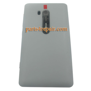 Back Cover with Wireless Charging Coil for Nokia Lumia 810 (T-Mobile) -Gray Back Cover with Wireless Charging Coil for Nokia Lumia 810 (T-Mobile) -Gray