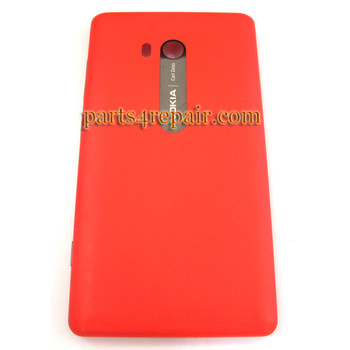Back Cover without Wireless Charging Coil for Nokia Lumia 810 (T-Mobile) -Red Back Cover without Wireless Charging Coil for Nokia Lumia 810 (T-Mobile) -Red
