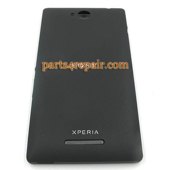 Back Cover for Sony Xperia C S39H -Black Back Cover for Sony Xperia C S39H -Black