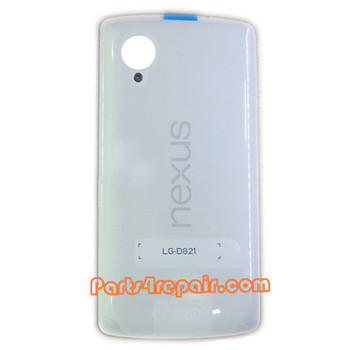 Back Cover for LG Nexus 5 D821 -White from www.parts4repair.com Back Cover for LG Nexus 5 D821 -White from www.parts4repair.com