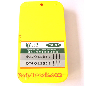 We can offer BST 302 14pcs in 1 Portable Screwdriver Kit for Macbook & Cellphone We can offer BST 302 14pcs in 1 Portable Screwdriver Kit for Macbook & Cellphone