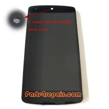 Complete Screen Assembly with Bezel for LG Nexus 5 D821 -Black Complete Screen Assembly with Bezel for LG Nexus 5 D821 -Black