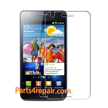 Clear Screen Protector Shield Film for Samsung Galaxy S 2 I9100 from www.parts4repair.com Clear Screen Protector Shield Film for Samsung Galaxy S 2 I9100 from www.parts4repair.com