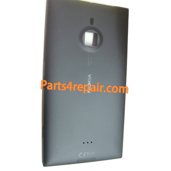 Back Cover without NFC for Nokia Lumia 1520 -Black from www.parts4repair.com Back Cover without NFC for Nokia Lumia 1520 -Black from www.parts4repair.com