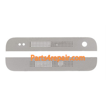 Top and Bottom Cover for HTC One mini M4 -White from www.parts4repair.com Top and Bottom Cover for HTC One mini M4 -White from www.parts4repair.com