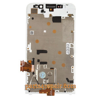You can offer Complete Screen Assembly with Front Bezel for BlackBerry Z30 -White You can offer Complete Screen Assembly with Front Bezel for BlackBerry Z30 -White