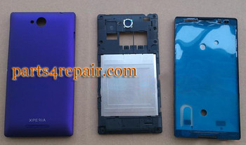 Full Body Housing Cover for Sony Xperia C S39H -Purple from www.parts4repair.com Full Body Housing Cover for Sony Xperia C S39H -Purple from www.parts4repair.com
