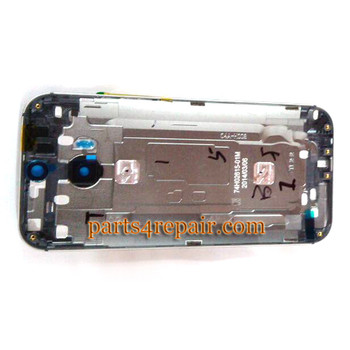 We can offer Back Cover with Side Keys for HTC One M8 -White We can offer Back Cover with Side Keys for HTC One M8 -White