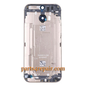 We can offer Back Cover with Side Keys for HTC One M8 -Gold We can offer Back Cover with Side Keys for HTC One M8 -Gold