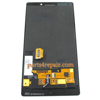 Complete Screen Assembly without Bezel for Nokia Lumia Icon 929 Complete Screen Assembly without Bezel for Nokia Lumia Icon 929