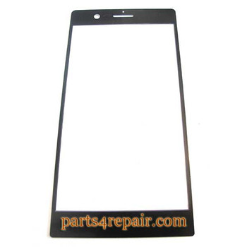 Front Glass for Huawei Ascend P7 -White Front Glass for Huawei Ascend P7 -White