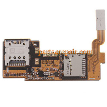 SIM Connector Board for LG Optimus G Pro E980 from www.parts4repair.com SIM Connector Board for LG Optimus G Pro E980 from www.parts4repair.com