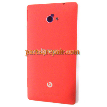 Back Cover for HTC 8X (HTC Version) -Red from www.parts4repair.com Back Cover for HTC 8X (HTC Version) -Red from www.parts4repair.com