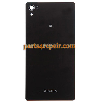 Back Cover for Sony Xperia Z2 -Black from www.parts4repair.com Back Cover for Sony Xperia Z2 -Black from www.parts4repair.com