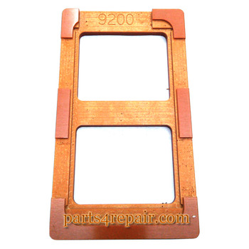We can offer UV Glue (LOCA) Alignment Mould for Samsung Galaxy Mega 6.3 I9200 LCD Glass We can offer UV Glue (LOCA) Alignment Mould for Samsung Galaxy Mega 6.3 I9200 LCD Glass