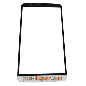 Glass Lens for LG G3 -White Glass Lens for LG G3 -White