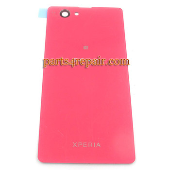 Back Cover OEM for Sony Xperia Z1 Compact mini -Pink (Plastic) Back Cover OEM for Sony Xperia Z1 Compact mini -Pink (Plastic)