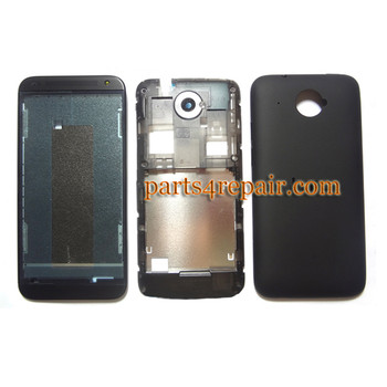 Full Housing Cover for HTC Desire 601 -Black from www.parts4repair.com Full Housing Cover for HTC Desire 601 -Black from www.parts4repair.com