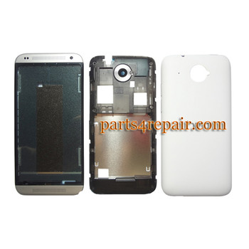 Full Housing Cover for HTC Desire 601 -White from www.parts4repair.com Full Housing Cover for HTC Desire 601 -White from www.parts4repair.com