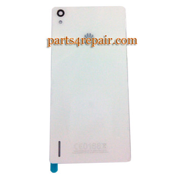 Back Cover for Huawei Ascend P7 -White from www.parts4repair.com Back Cover for Huawei Ascend P7 -White from www.parts4repair.com