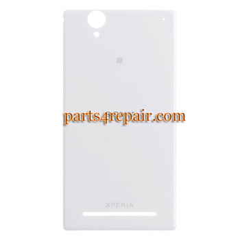 Back Cover for Sony Xperia T2 Ultra XM50H -White from www.parts4repair.com Back Cover for Sony Xperia T2 Ultra XM50H -White from www.parts4repair.com