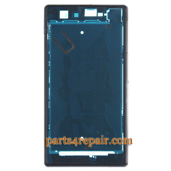 Front Housing Cover for Sony Xperia Z1S L39T -Black Front Housing Cover for Sony Xperia Z1S L39T -Black