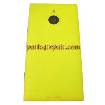 Back Housing Assembly Cover OEM with Wireless Charging Coil for Nokia Lumia 1520 -Yellow Back Housing Assembly Cover OEM with Wireless Charging Coil for Nokia Lumia 1520 -Yellow