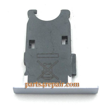 SIM Tray for Nokia Lumia Icon 929 930 -Silver SIM Tray for Nokia Lumia Icon 929 930 -Silver